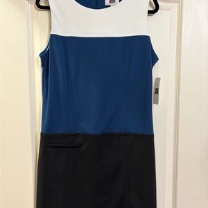 Laundry by Design Blue and White Mini Dress